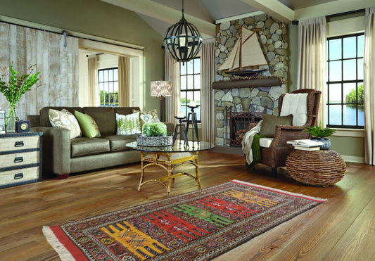 キリム 手織り ペルシャキリム 高品質ウール イラン グーチャン産 カーペット 敷物 ラグサイズ 180cmx100cm 【本物保証/直輸入】