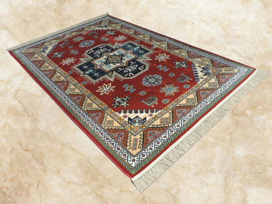 ペルシャ絨毯 カーペット ラグ 50万ノット ウィルトン織り 機械織り ペルシャ絨毯の本場 イラン シラーズ産ギャッベデザイン 大型サイズ:300cm×200cm 【本物保証】【高品質】【送料無料】