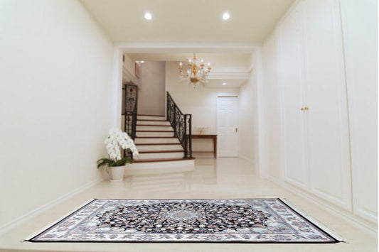 ペルシャ絨毯 カーペット ラグ 63万ノット ウィルトン織り 機械織り ペルシャ絨毯の本場 イラン 中型サイズ:225cm×150cm 【本物保証】【高品質】【送料無料】