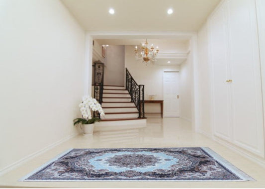 ペルシャ絨毯 カーペット ラグ 63万ノット ウィルトン織り 機械織り ペルシャ絨毯の本場 イラン 中型サイズ:225cm×150cm 【本物保証】【高品質】【送料無料】