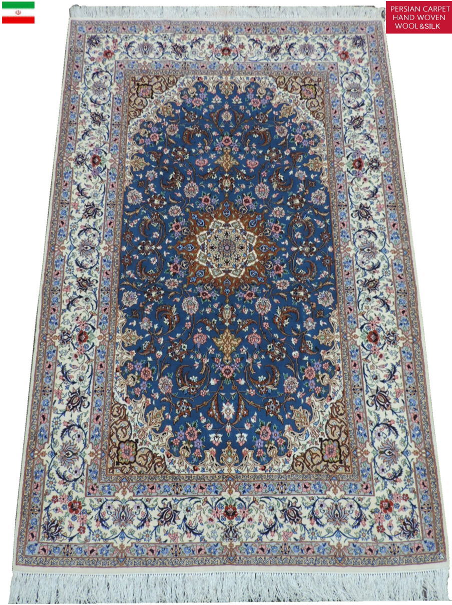 手織り ペルシャ絨毯：中型サイズ – JAHAN